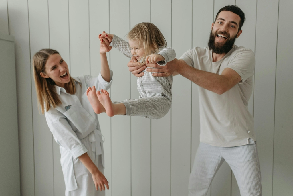 Family spending time together